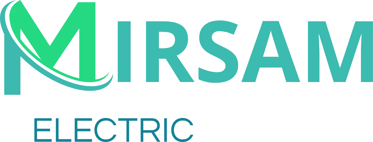 Mirsam Electric Name Logo